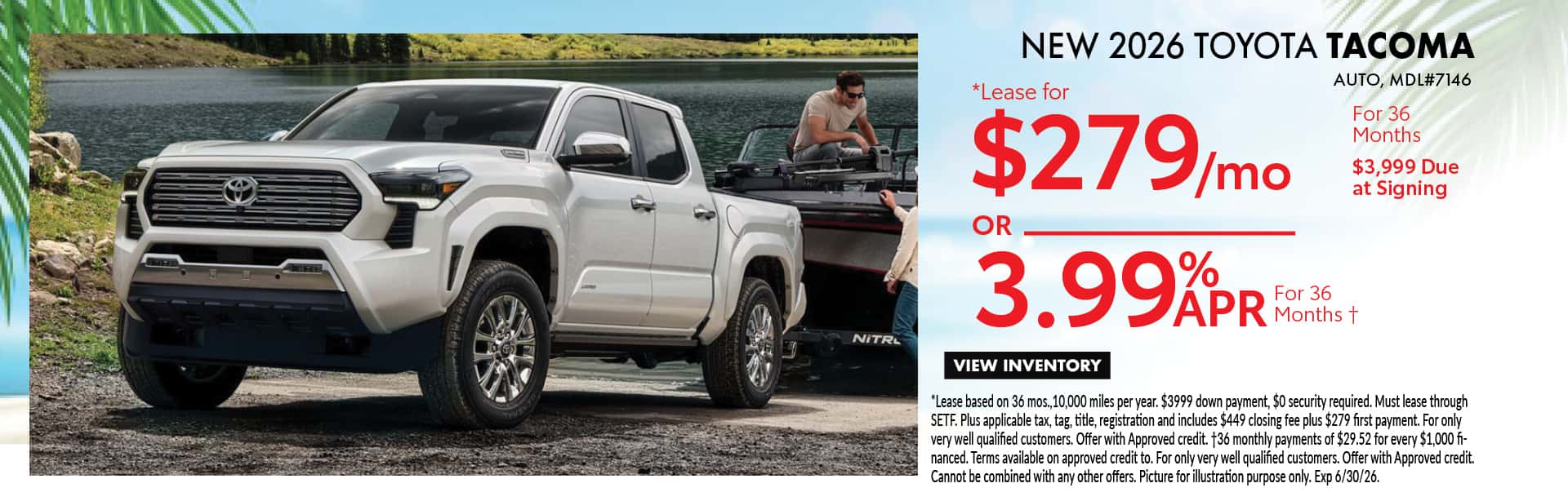 New 2026 Toyota Tacoma