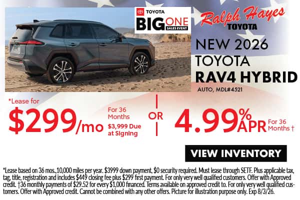 New 2026 Toyota RAV4 Hybrid
