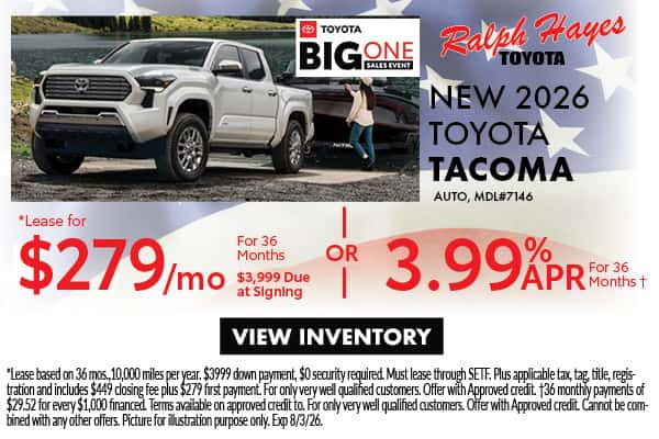 New 2026 Toyota Tacoma