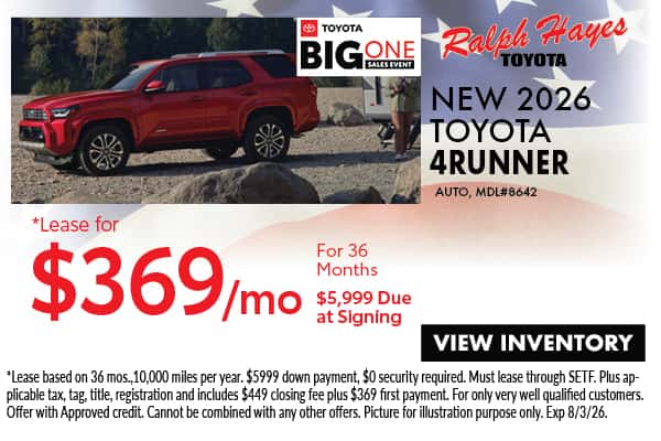 New 2026 Toyota 4Runner