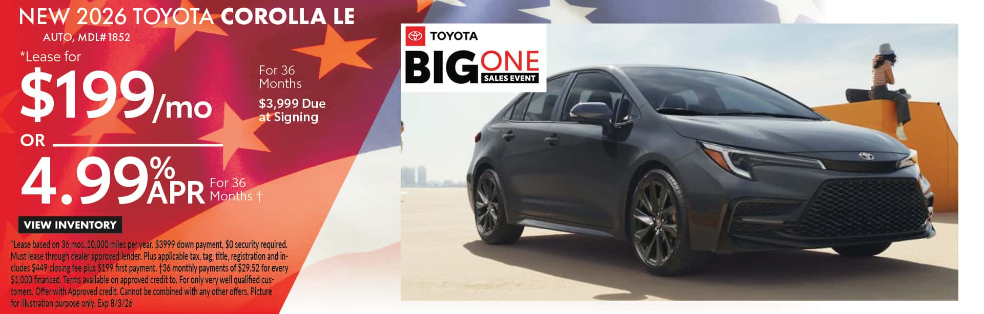 2026 Toyota Corolla LE