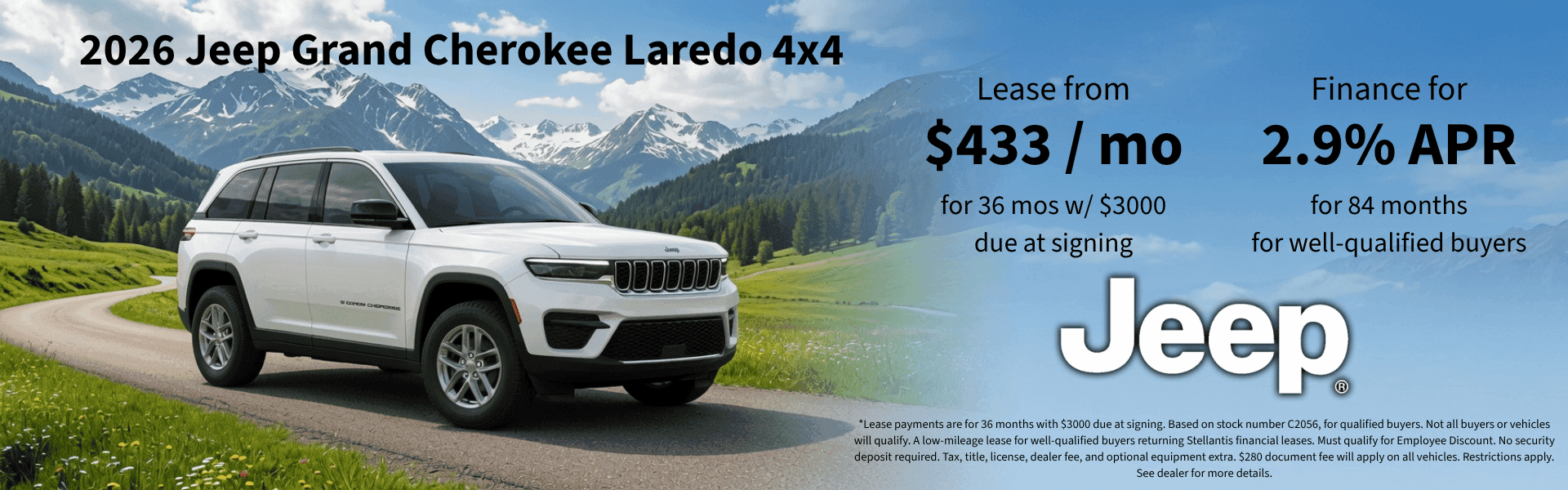 2026 Jeep Grand Cherokee DEALS