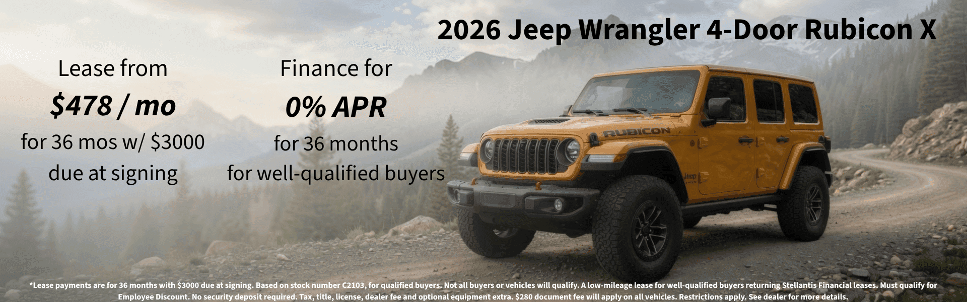 2026 Jeep Wrangler Rubicon X Updated