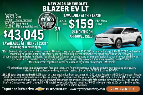 New 2025 Chevrolet Blazer EV LT