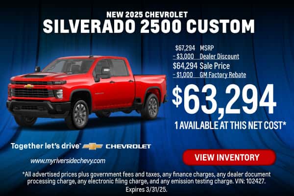New 2025 Chevrolet Silverado 2500 Custom