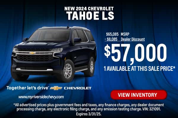 New 2024 Chevrolet Tahoe LS