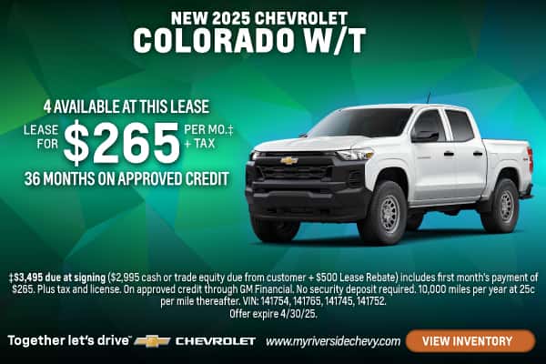 New 2025 Chevrolet Colorado W/T