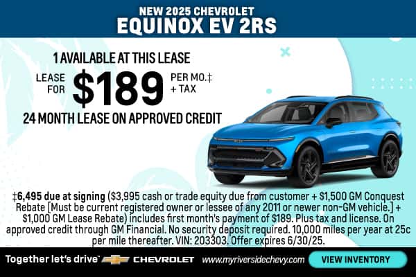 New 2025 Chevrolet Equinox EV 2RS