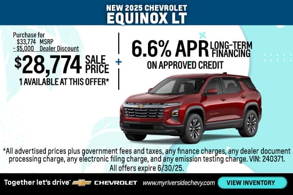 New 2025 Chevrolet Equinox LT