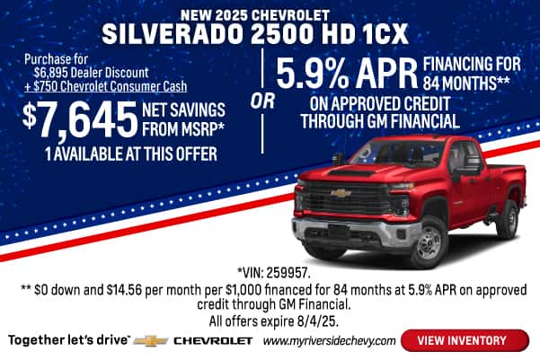 New 2025 Chevrolet Silverado 2500 HD 1CX