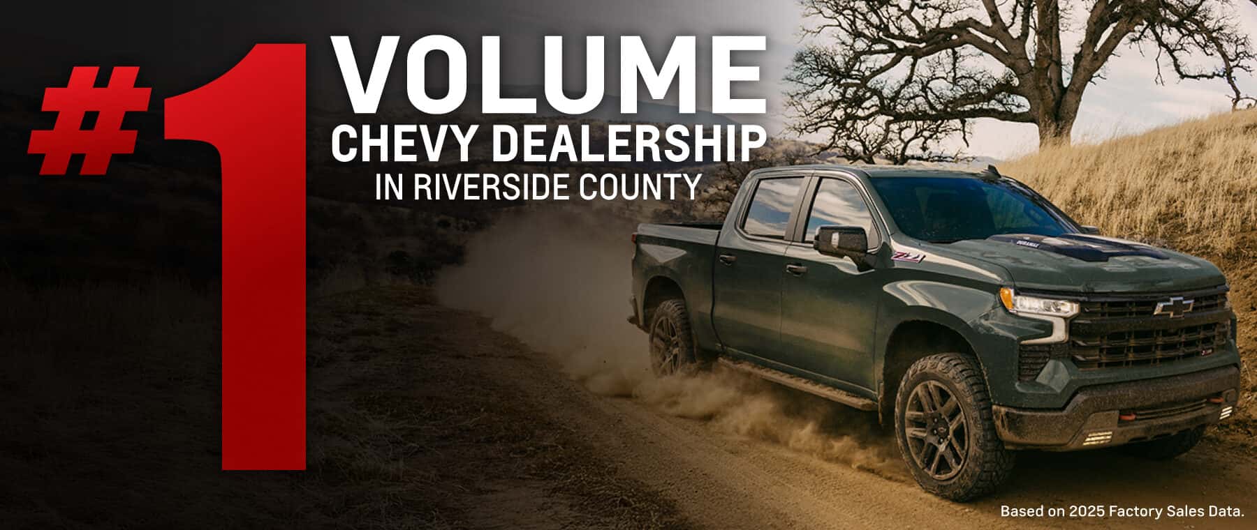#1 Volume Chevy Dealership in Riverside County.