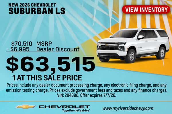 New 2026 Chevrolet Suburban LS