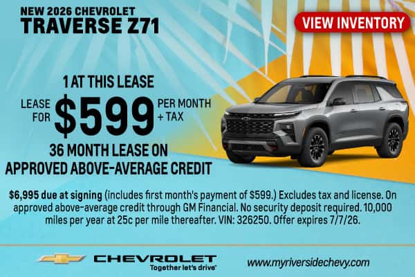 New 2026 Chevrolet Traverse Z71