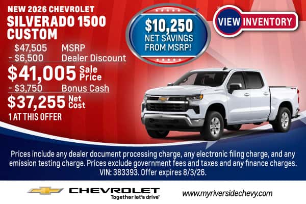  New 2026 Chevrolet Silverado 1500