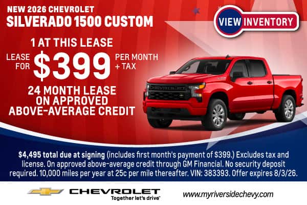  New 2026 Chevrolet Silverado 1500 Custom