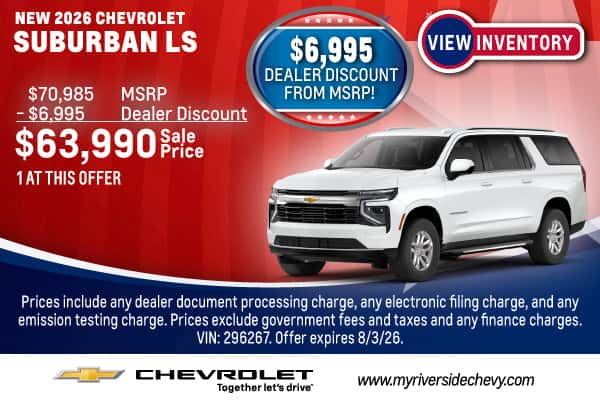 New 2026 Chevrolet Suburban LS