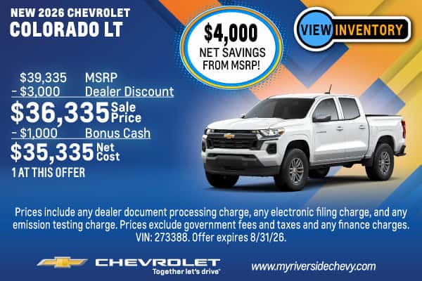 New 2026 Chevrolet Colorado LT 