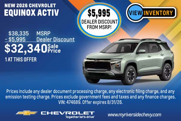 New 2026 Chevrolet Equinox ACTIV 