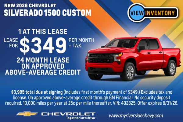  New 2026 Chevrolet Silverado 1500 Custom