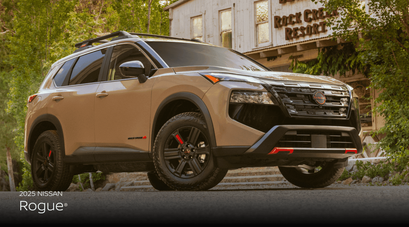 Test-Drive the 2025 Nissan Rogue Compact SUV