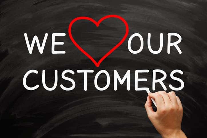 We Love Our Customers