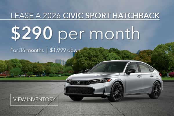 Civic Hatchback Lease Offer