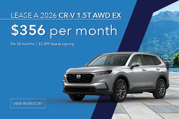 2026 CR-V Lease Offer