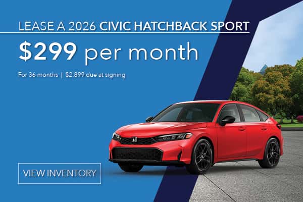 Civic Hatchback Lease Offer
