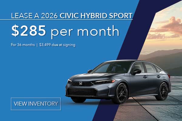 Civic Hybrid Lease Offer