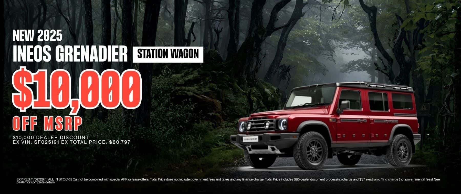 2025 INEOS GRENADIER Station Wagon MSR At Roseville INEOS Grenadier
