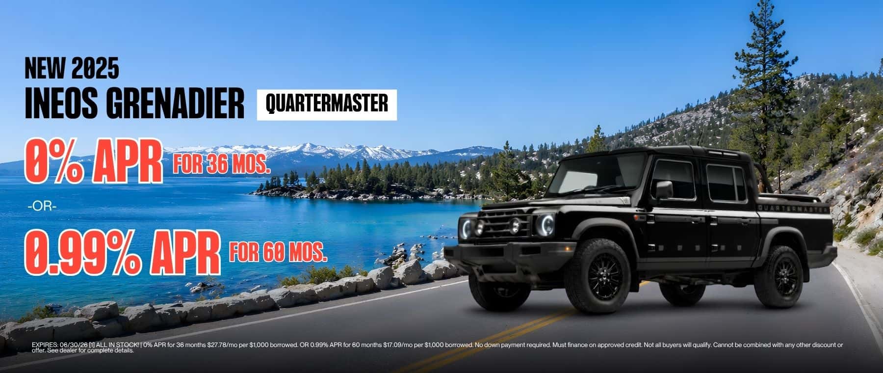 2025 INEOS Grenadier Quartermaster 0APR at Roseville INEOS Grenadier