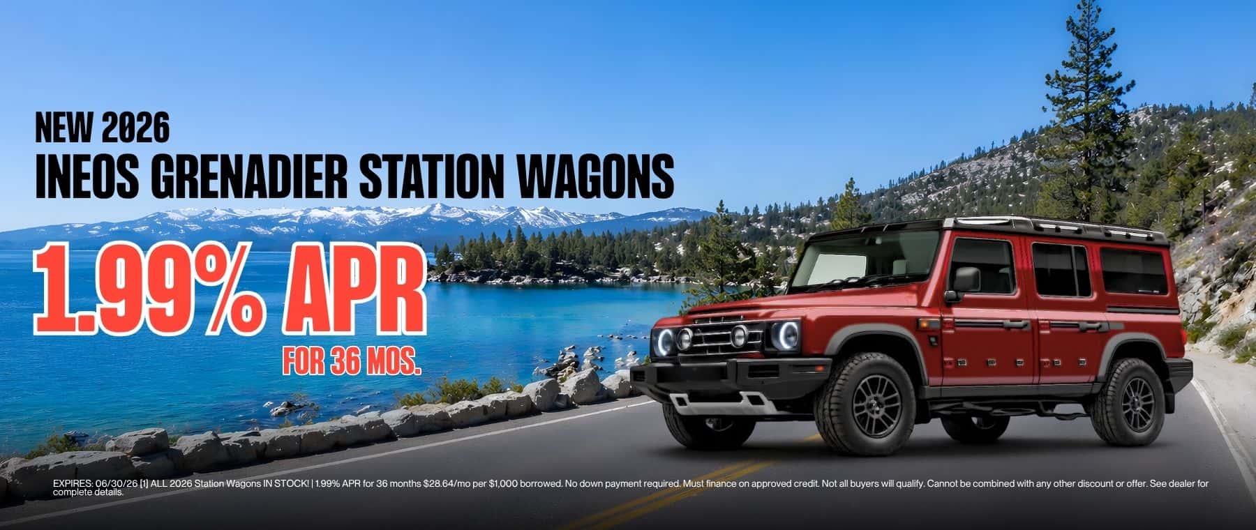 2026 INEOS Grenadier Station Wagons 1.99 APR at Roseville INEOS Grenadier