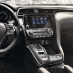 Interior View of Honda Infotainment screen