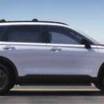 White 2024 Honda CR-V driving