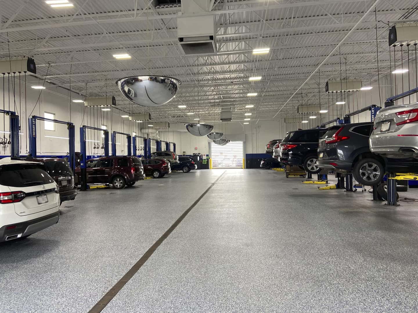 Service Center interior