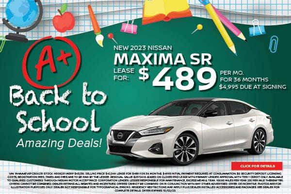 NEW 2023 NISSAN MAXIMA SR