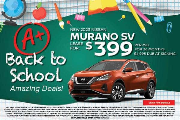 NEW 2023 NISSAN MURANO SV