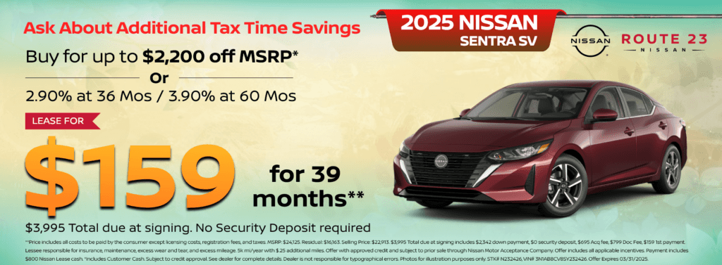 2025 Nissan Sentra SV