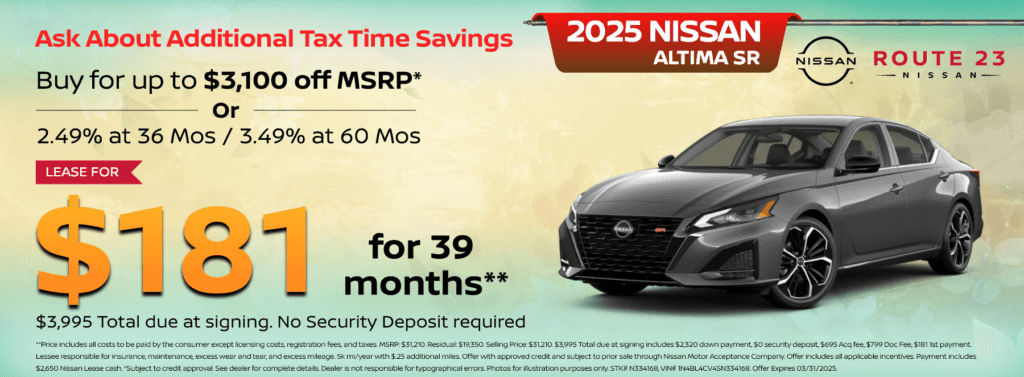 2025 Nissan Altima SR