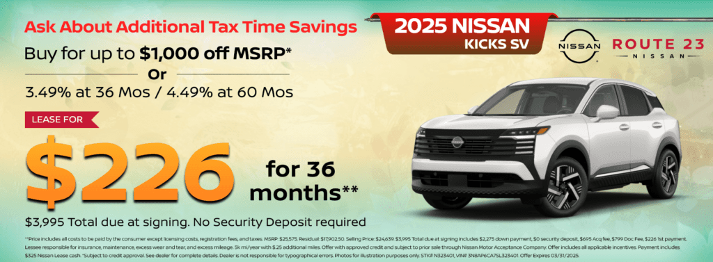 Nissan KICKS SV