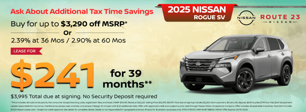 2025 Nissan Rogue SV
