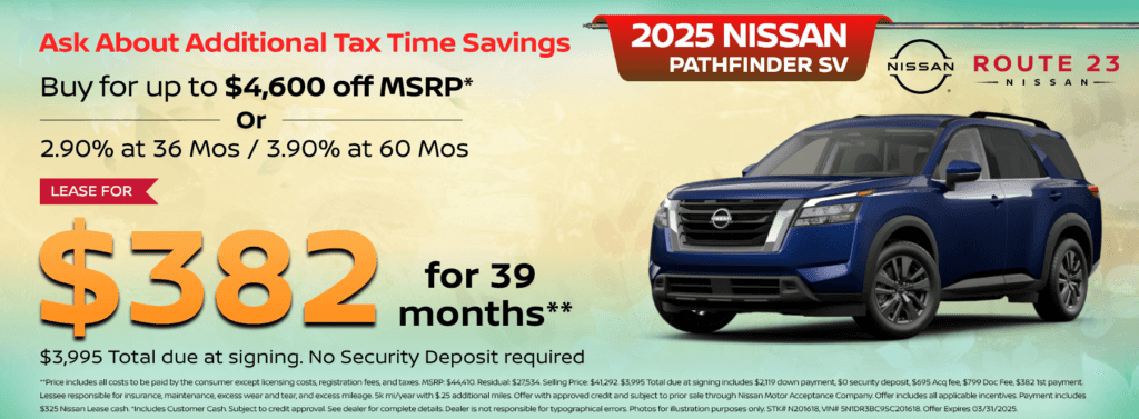 2025 Nissan Pathfinder SV