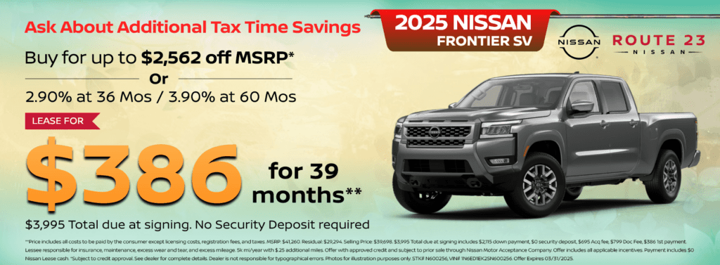 2025 Nissan Frontier SV