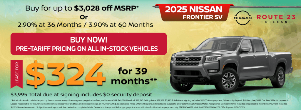 2025 Nissan Frontier SV