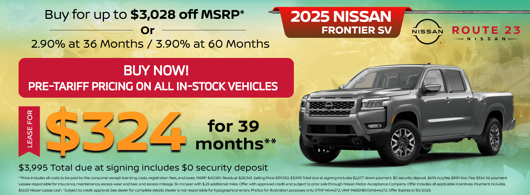 RT23-June-specials-1800&#215;663-June-2025-Nissan-FRONTIER-SV