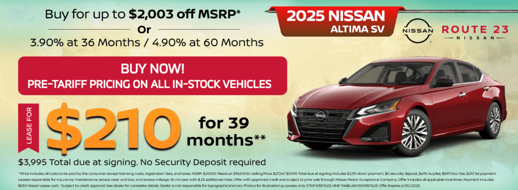 2025 Nissan Altima SR