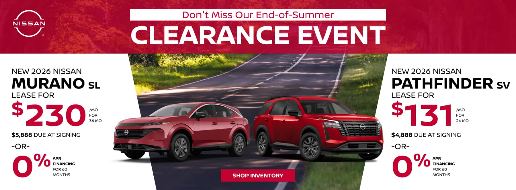 NEW 2026 NISSAN MURANO AND NEW 2026 NISSAN PATHFINDER