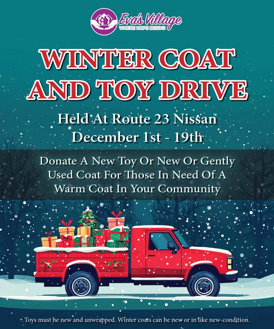 Winter coat and toy drive
