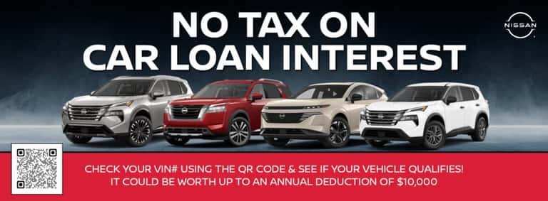 NO TAX ON CAR LOAN INTEREST