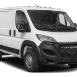 White Ram Promaster against blank white backdrop